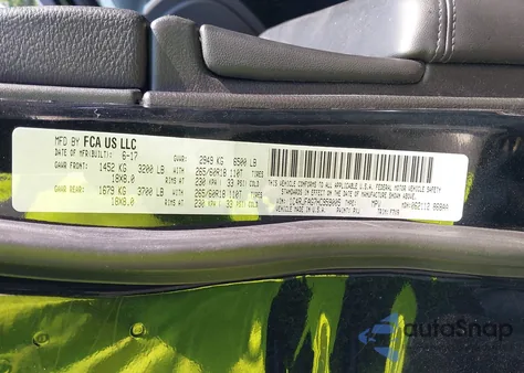 2017 Jeep Grand Cherokee Laredo 4X4 из США, поврежденный, VIN 1C4RJFAG7HC959005